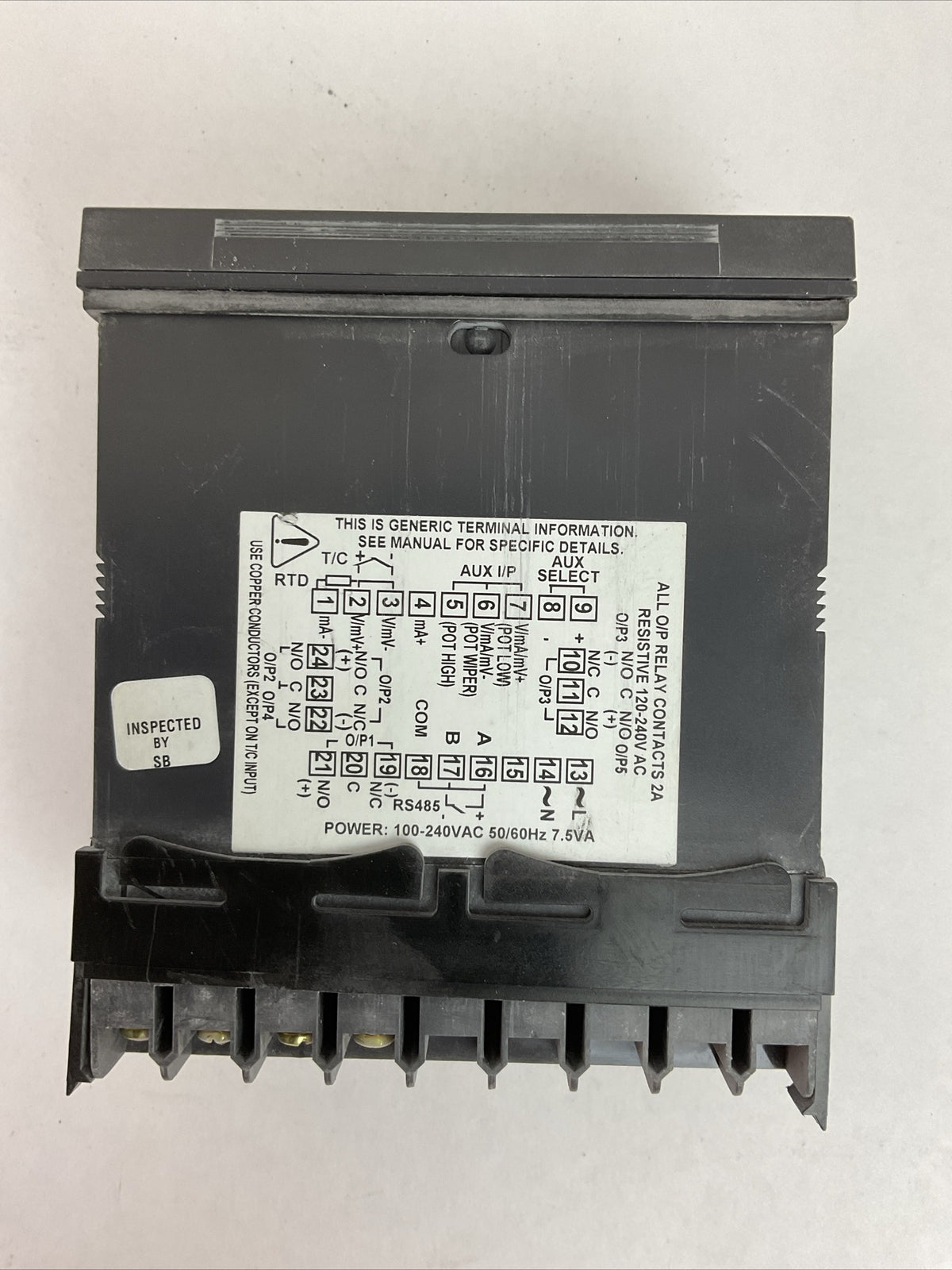 HONEYWELL UDI1700 MICRO-PRO DI170 1110010000 DIGITAL PANEL INDICATOR3