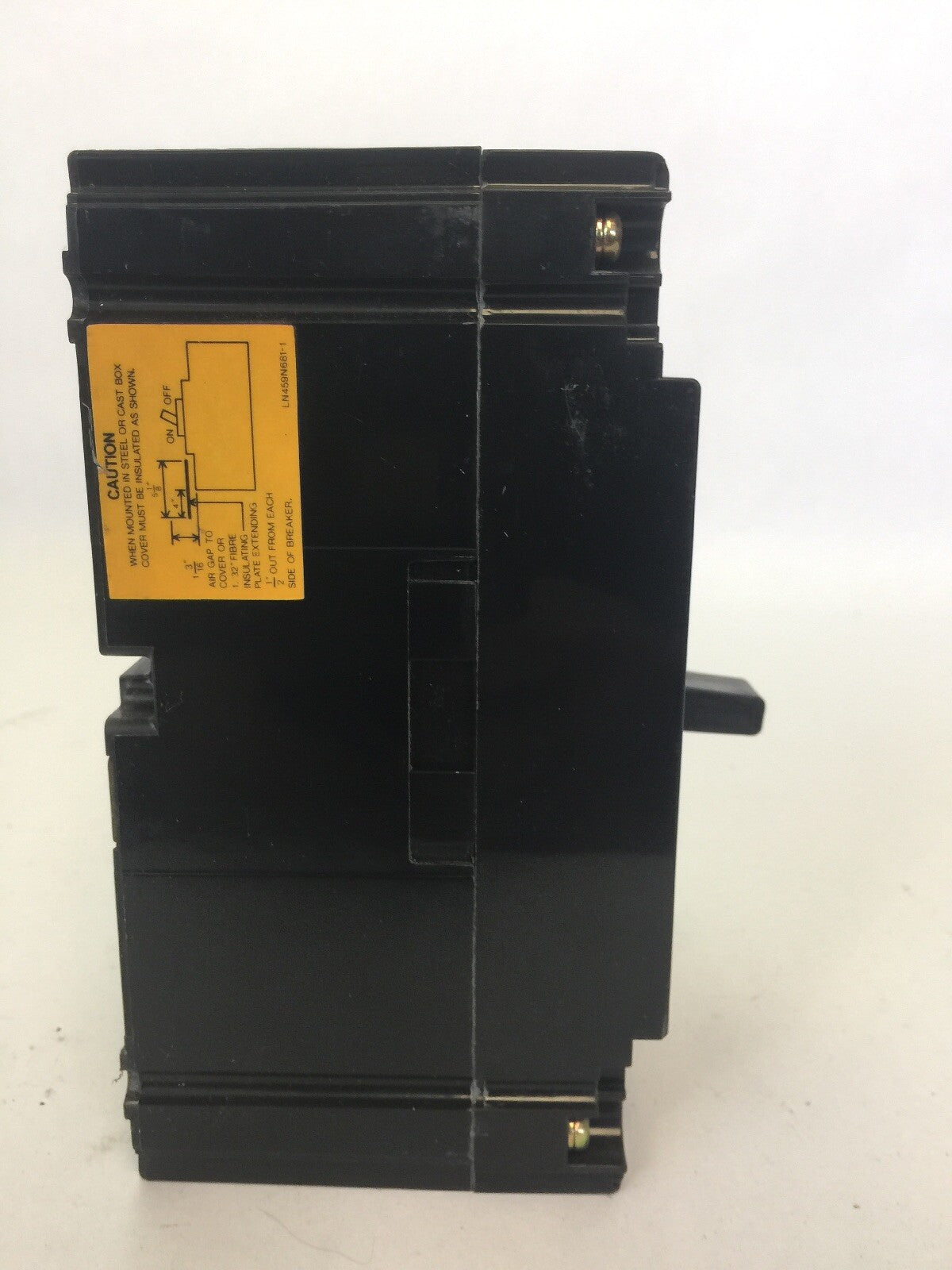 MITSUBISHI NF-SF2050 NO-FUSE BREAKER 50AMP 480VAC 2 POLE 6