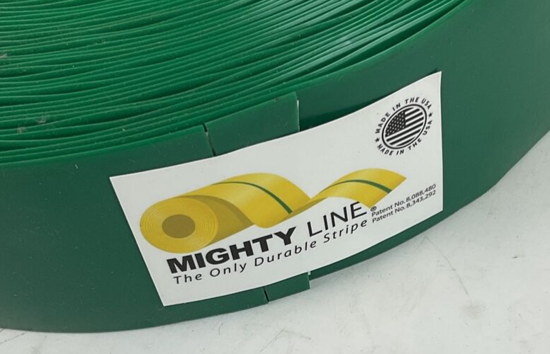 MIGHTY LINE GREEN DURABLE FLOOR TAPE 2" X 100'1
