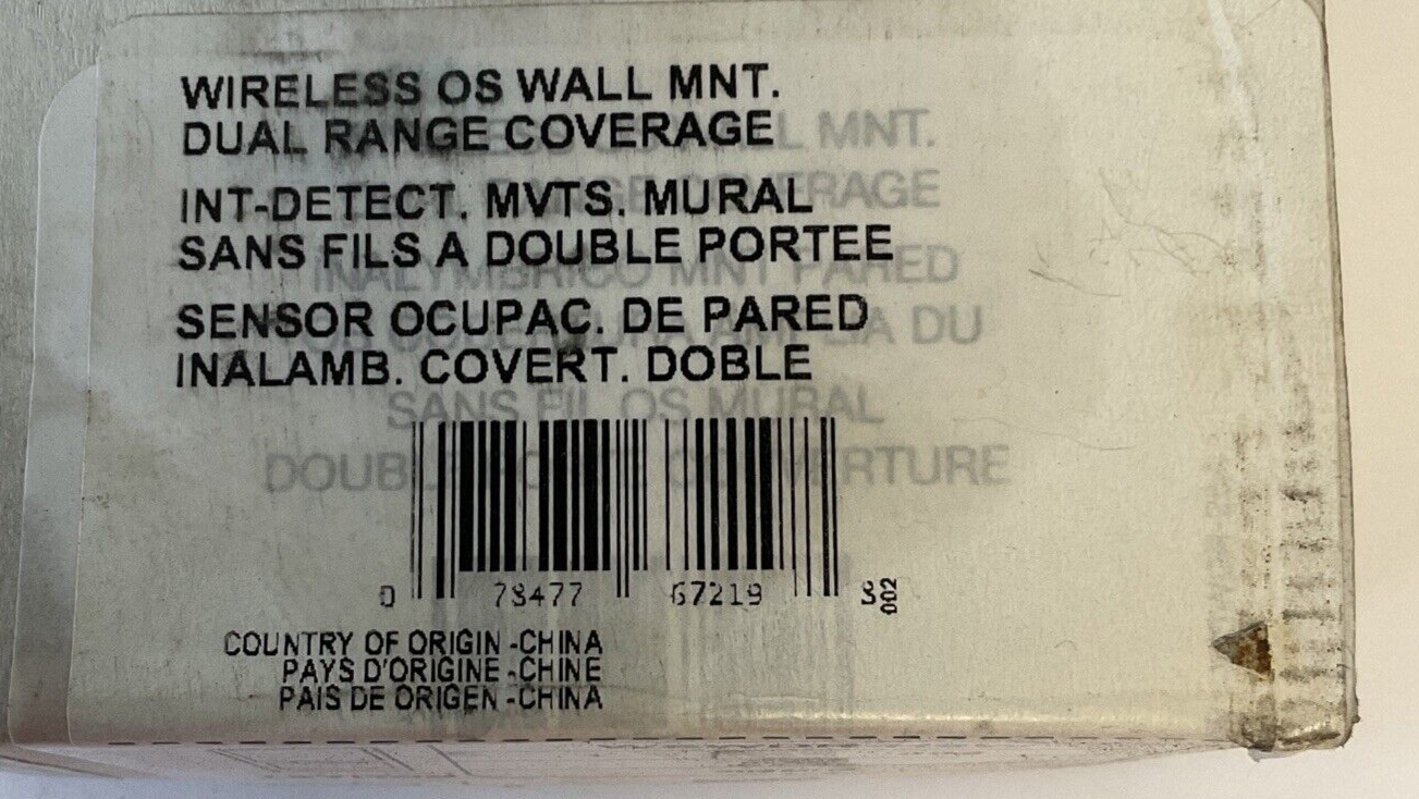LEVITON WSWDR-H9W MOTION SENSOR1
