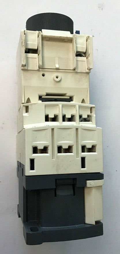 TELEMECANIQUE CAD50 CONTACTOR 10A 690V 6KV W/ LADT2 TIME DELAY 0.1-30S8