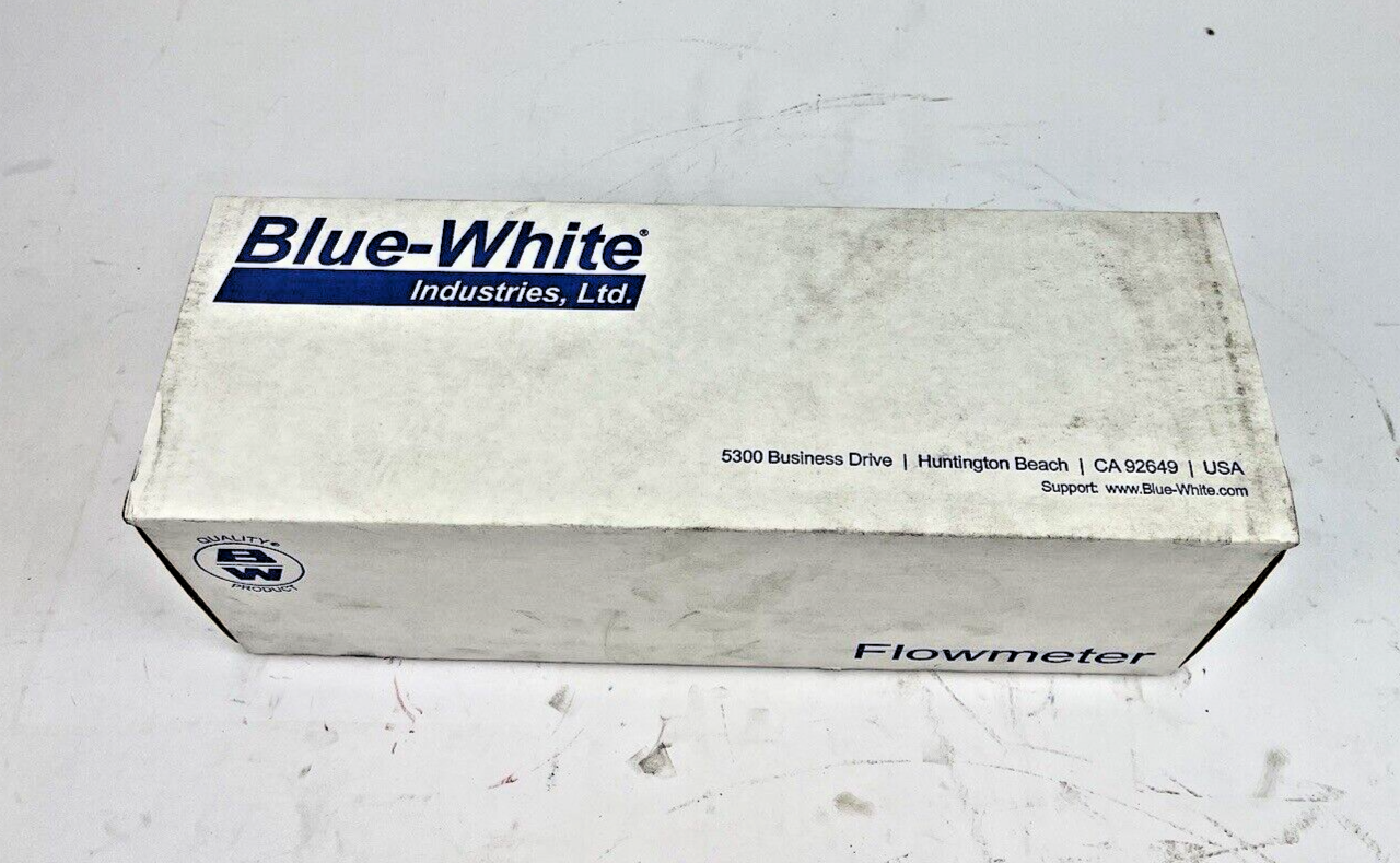 BLUE-WHITE - F-451 SERIES 1-1/2" .5-6 GPM - PTFE FLOAT, SS ROD, AND VITON O-RING3