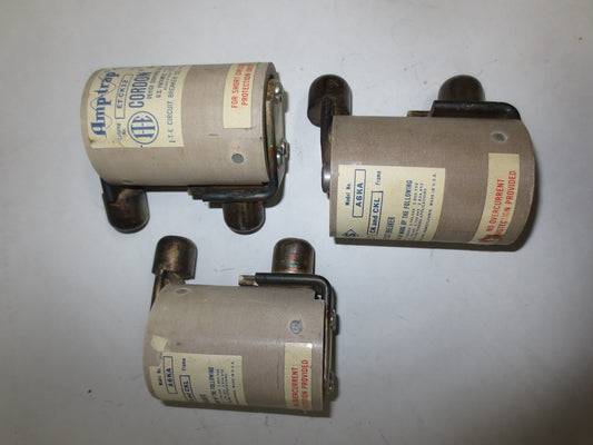I-T-E A6KA AMPTRAP FUSES, 125-400A - LOT of 3 - for CK and CKL BREAKERS0