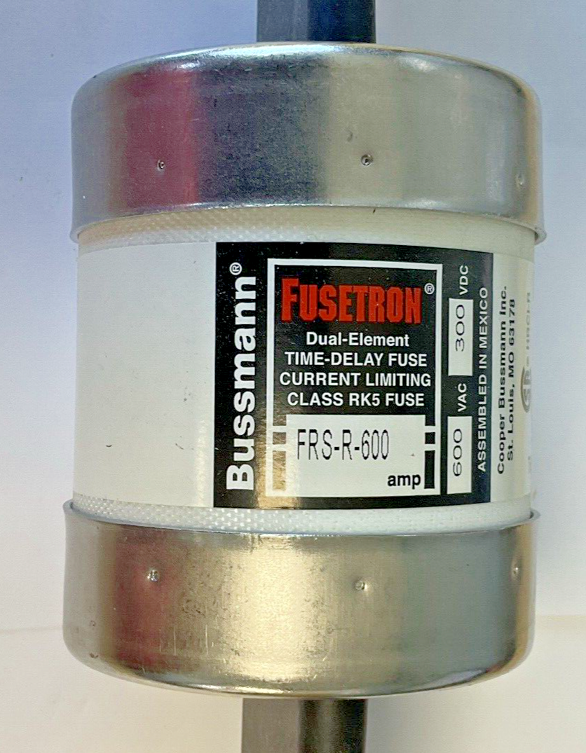 BUSSMANN FRS-R-600 FUSETRON 600VAC 300VDC RK51