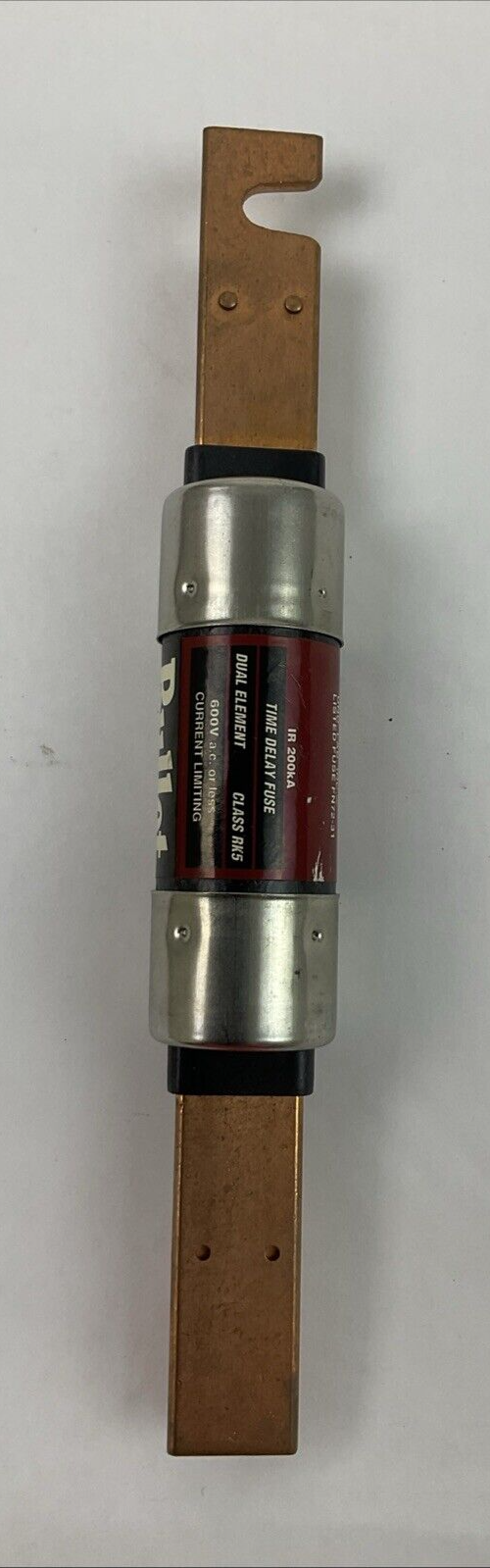 BULLET ECSR80 TIME DELAY DUAL ELEMENT CLASS RK5 FUSE 600VAC 80AMP3