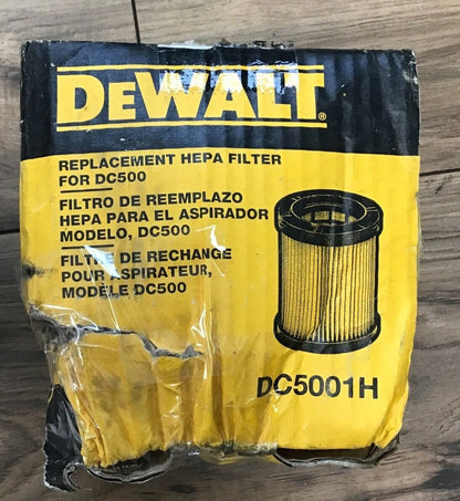 DEWALT DC5001H REPLACEMENT HEPA FILTER 1