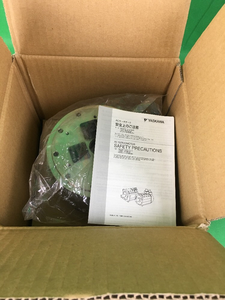 YASKAWA SGMCS-07B3B11 AC SERVO MOTOR INDEXING TURNTABLE HEAD 147W 200V 1.4A4