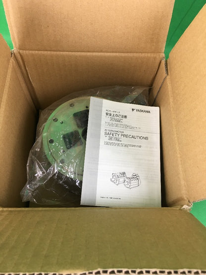 YASKAWA SGMCS-07B3B11 AC SERVO MOTOR INDEXING TURNTABLE HEAD 147W 200V 1.4A4