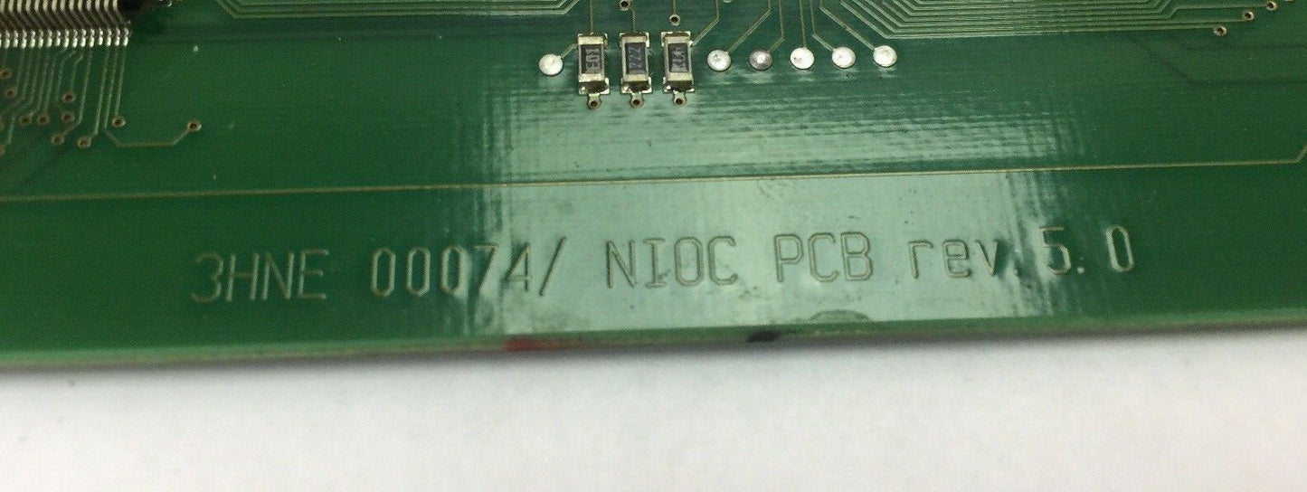 ABB DSQC 336 3HNE 00001-1/07 ETHERNET CIRCUIT BOARD 3HNE 00074/ NIOC PCB REV 5.02