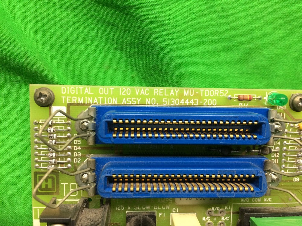 HONEYWELL MU-TDOR52 DIGITAL BOARD 51304426 REV C TERMINATION ASSY 51304443-2002