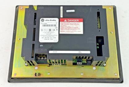 ALLEN-BRADLEY - 2711-T10C8 SER. C/FRN 4.48 - PANELVIEW 1000 ASSEMBLED TERM8