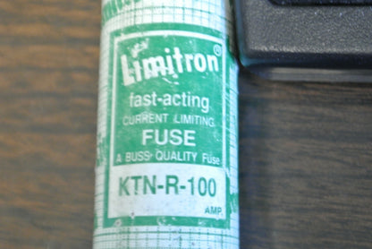 BUSS KTN-R-100 LIMITRON CLASS RK1 FAST-ACTING FUSE / 100A / 250V1