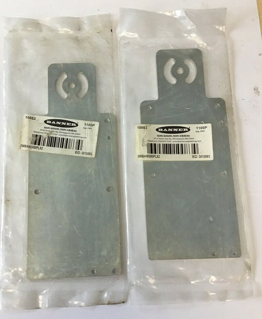 BANNER SMBAMS80PL52 BRACKET 10083 1105P ***LOTOF2***0