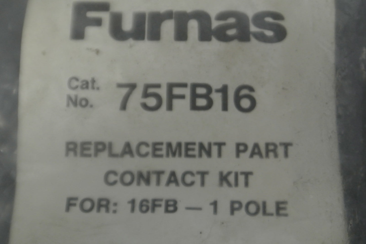 FURNAS 75FB16 / CONTACT KIT / for 16FB 1 POLE / NEW SURPLUS1