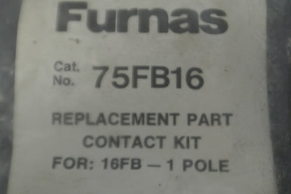 FURNAS 75FB16 / CONTACT KIT / for 16FB 1 POLE / NEW SURPLUS1