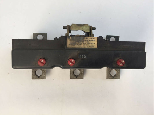 SQUARE D LA-3150-T TRIP UNIT 150A MAG TRIP ADJ 750-1500A 0