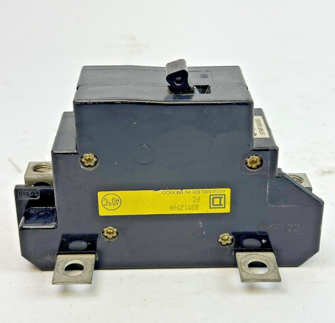 SQUARE D - QOM125VH - MAIN CIRCUIT BREAKER - 2 POLE/ 125 A/ 240 VAC5