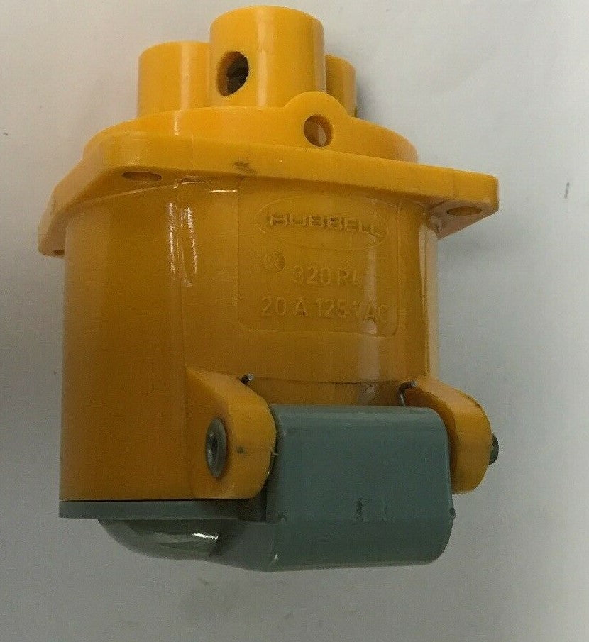 HUBBELL 320R4 PIN&SLEEVE RECEPTACLE 20A 125VAC 1