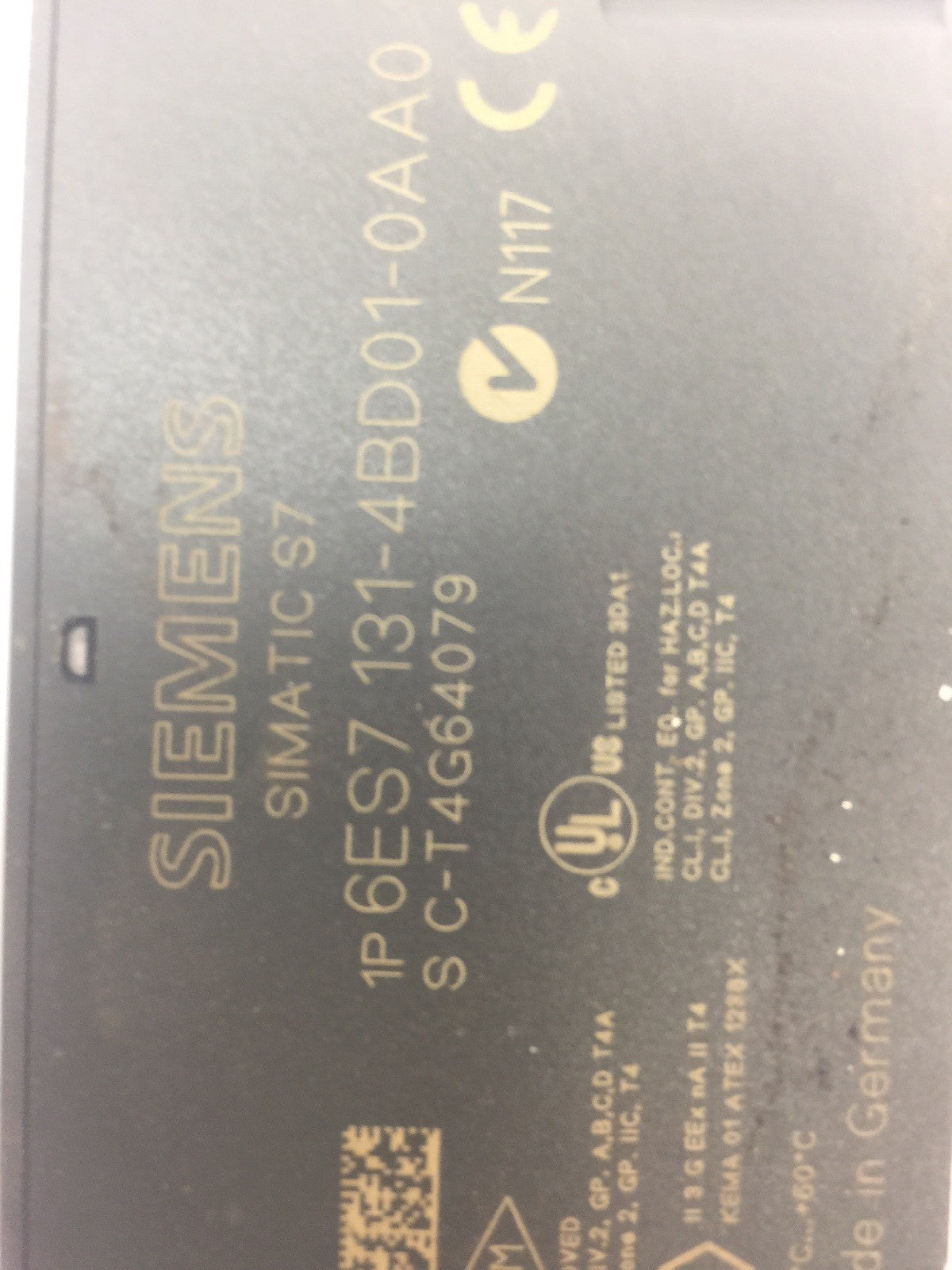 SIEMENS 1P 6ES7 151-1AA04-0AB0, 138-4CA01-0AA0, 131-4BD01-0AA0, 132-4BD31-0AA07