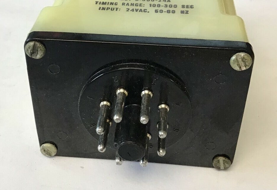 GUARDIAN CALIFORNIA MET-0-300-24A RELAY RANGE 100-300SEC 24VAC6