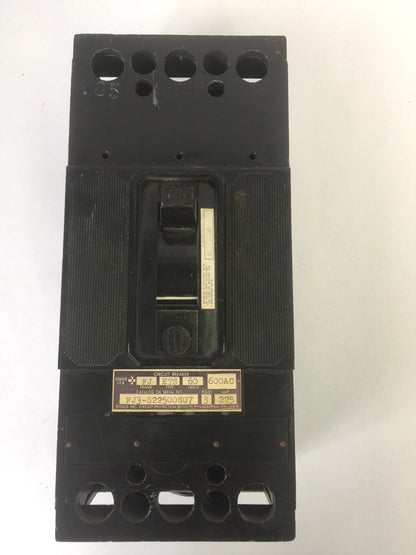 ITE SIEMENS FJ3-S22500S07 CIRCUIT BREAKER 600VAC 225AMP 3POLE0
