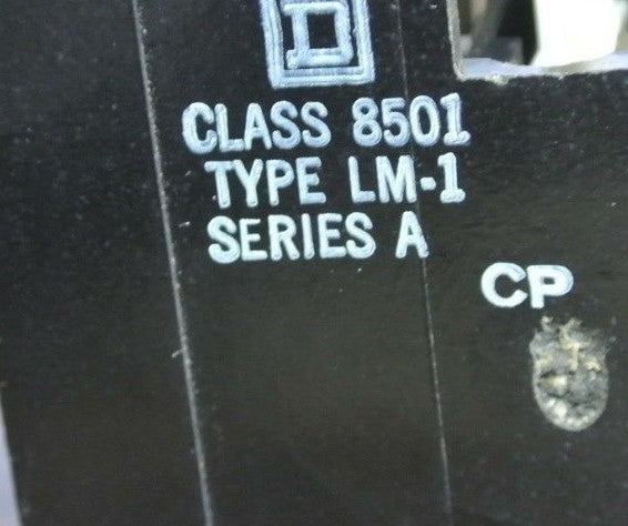 SQUARE D CLASS 8501, TYPE LM-1 - TERMINAL BLOCK ASSEMBLY - NEW SURPLUS1