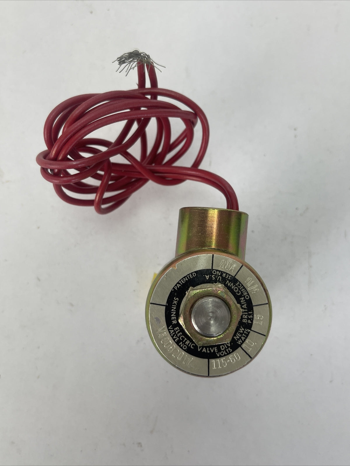 SKINNER V52DB2017 V5 SERIES SOLENOID VALVE 15PSI 115V 60HZ 10WATTS2