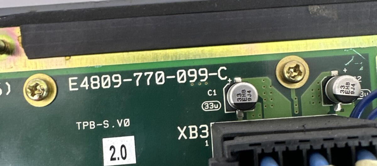 OKUMA MPMN (A911-2196) E4809-770-099-C OPERATOR INTERFACE PANEL E0105-566-103-22