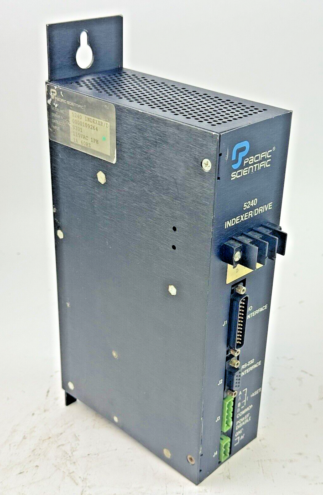 PACIFIC SCIENTIFIC - 5240 -INDEXER/ DRIVE-MNEMONIC PROGRAMMABLE-115 VAC, 1A, 1PH4