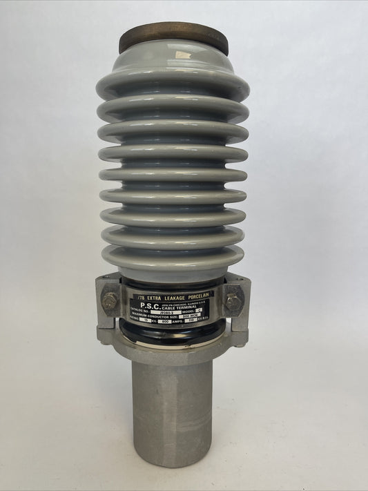 JOSLYN J9280-2 P.S.C. CABLE TERMINAL 500 MCM 15KV 600AMP 110 KV.B.I.L. MODEL C0
