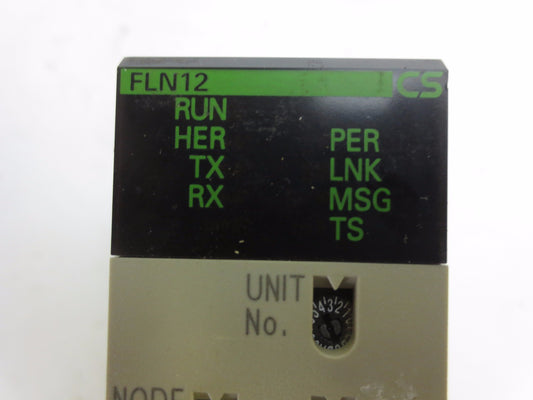 OMRON CS1W-FLN12 FL-NET UNIT / ETHERNET MODULE 0