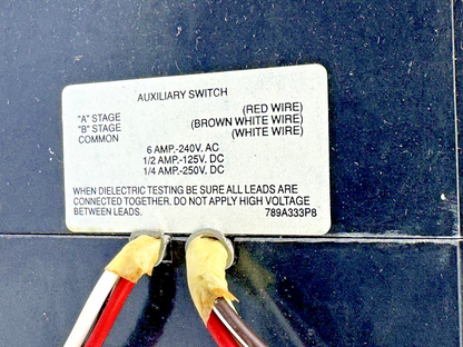 GE - TED134015 - IND. CIRCUIT BREAKER W/ AUX SWITCH - 15A, 480 VDC, 3 POLE - NEW7