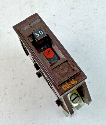 WADSWORTH **BOX OF 7** A50 - CIRCUIT BREAKERS - 1 POLE, 120/240 VAC, 50 A4