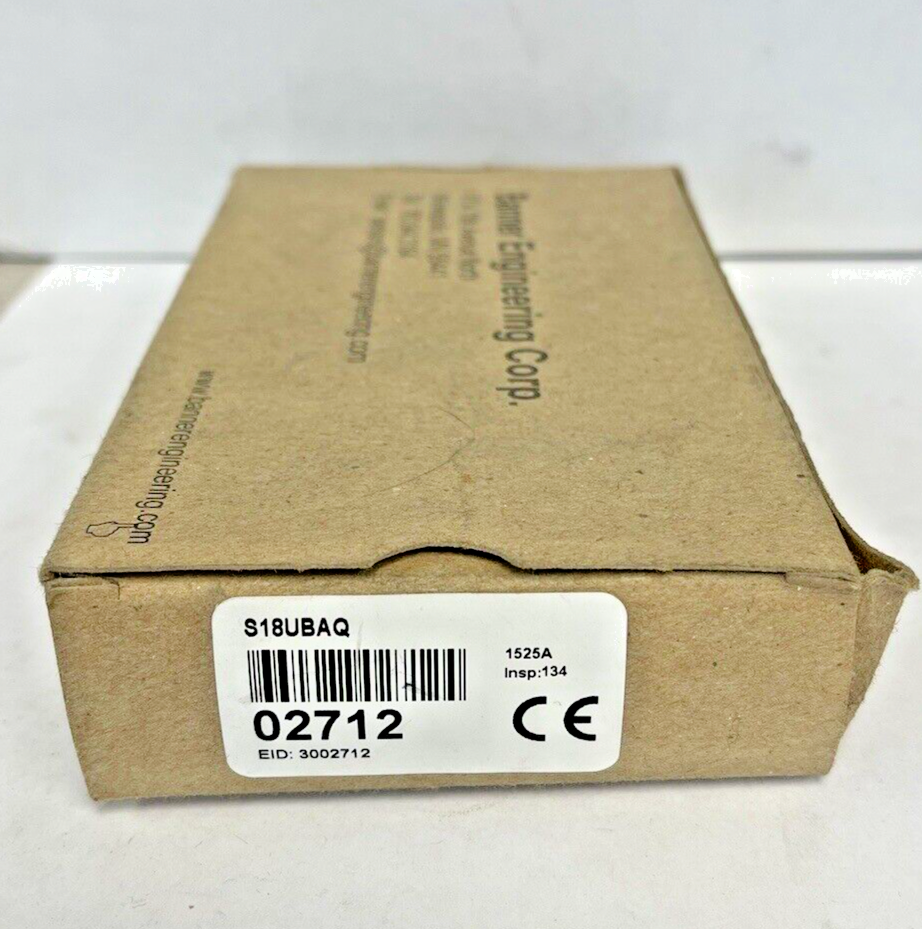 BANNER ENGINEERING - S18UBAQ - ULTRASONIC PROXIMITY SENSOR - 027121