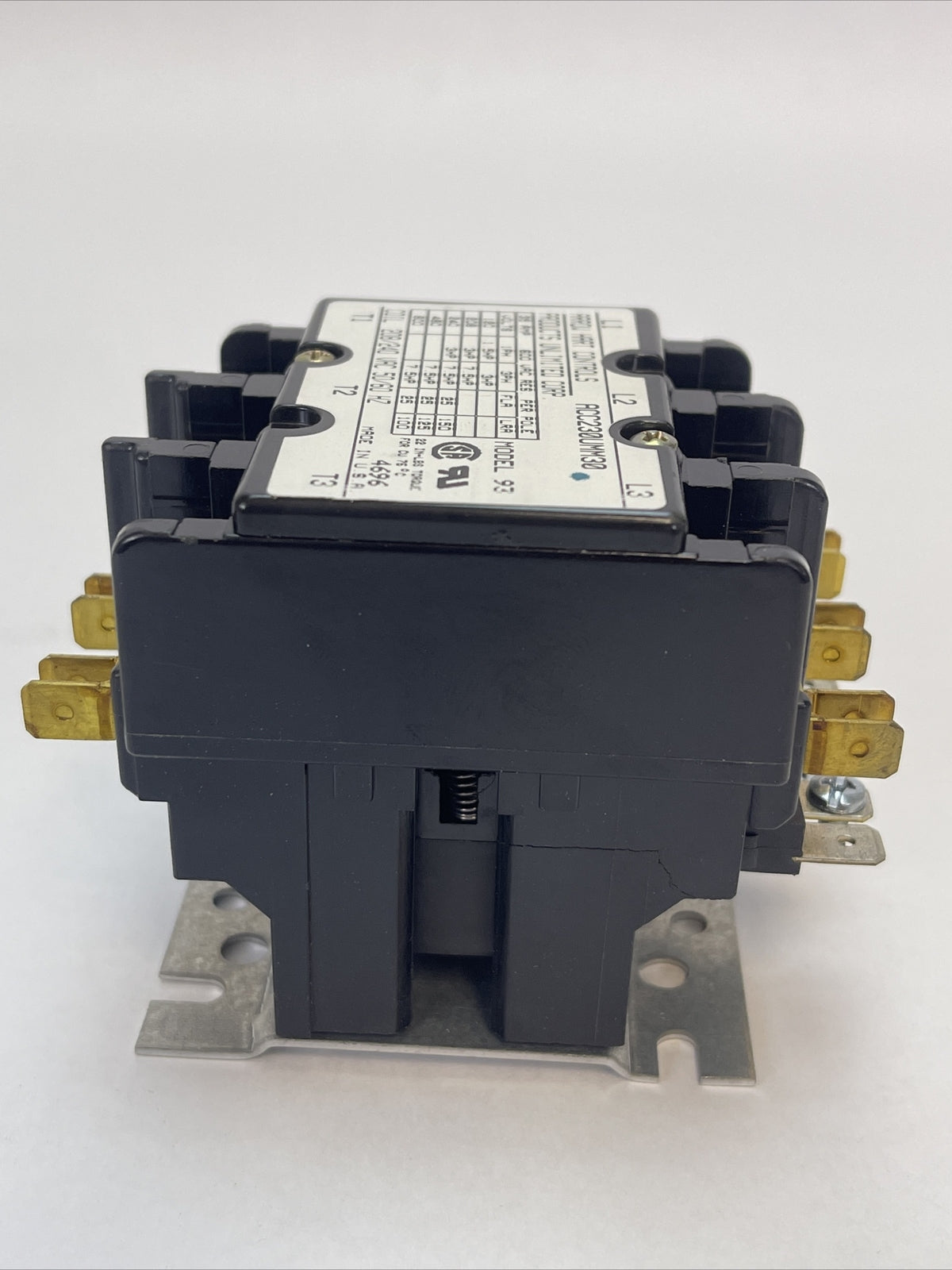 ARROW HART 60117 ACC230UMM30 DIFINITE PURPOSE MAGNETIC CONTACTOR 208/240VAC 25A4