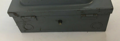 SQUARE D H-221 SAFETY SWITCH SER.A2 30A 240VAC/250VDC 5HP 4