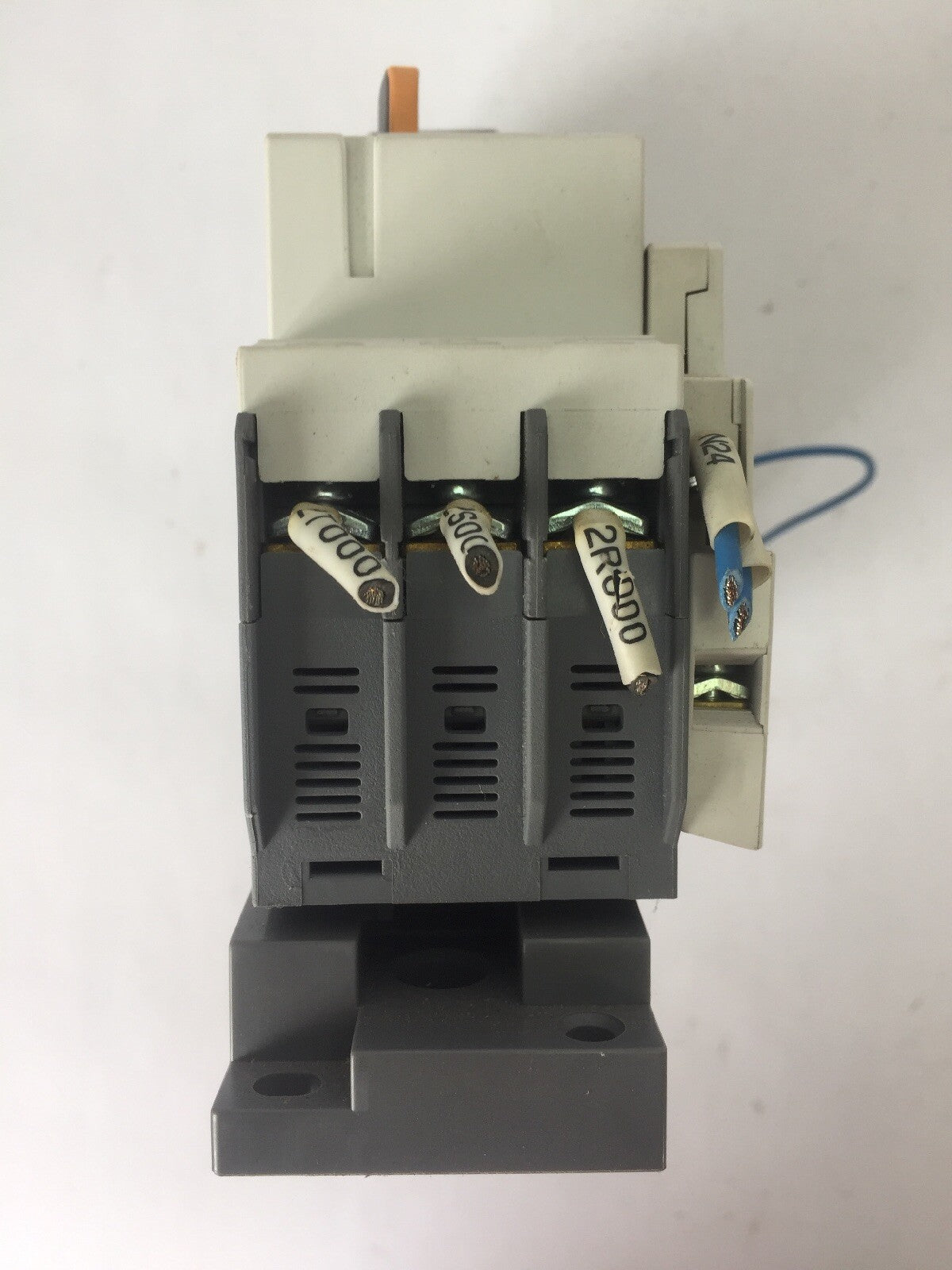 LS MOTOR STARTER MC-9 COIL 24VDC MMS-32H 1.6-2.0A MU-45 RAIL MOUNTING ADAPTOR7