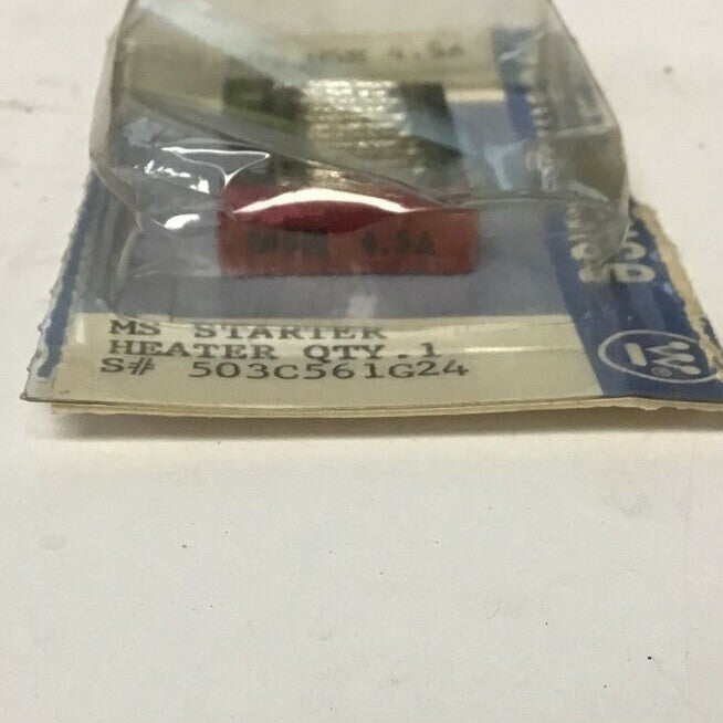 WESTINGHOUSE MSH4.5A MS STARTER HEATER ****LOTOF4****4