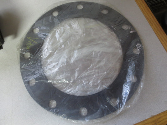 VITON SEAL/GASKET 16" OD x 10-11/16" ID x 3/16" THK, 12 HOLES, EACH 1" DIAMETER0