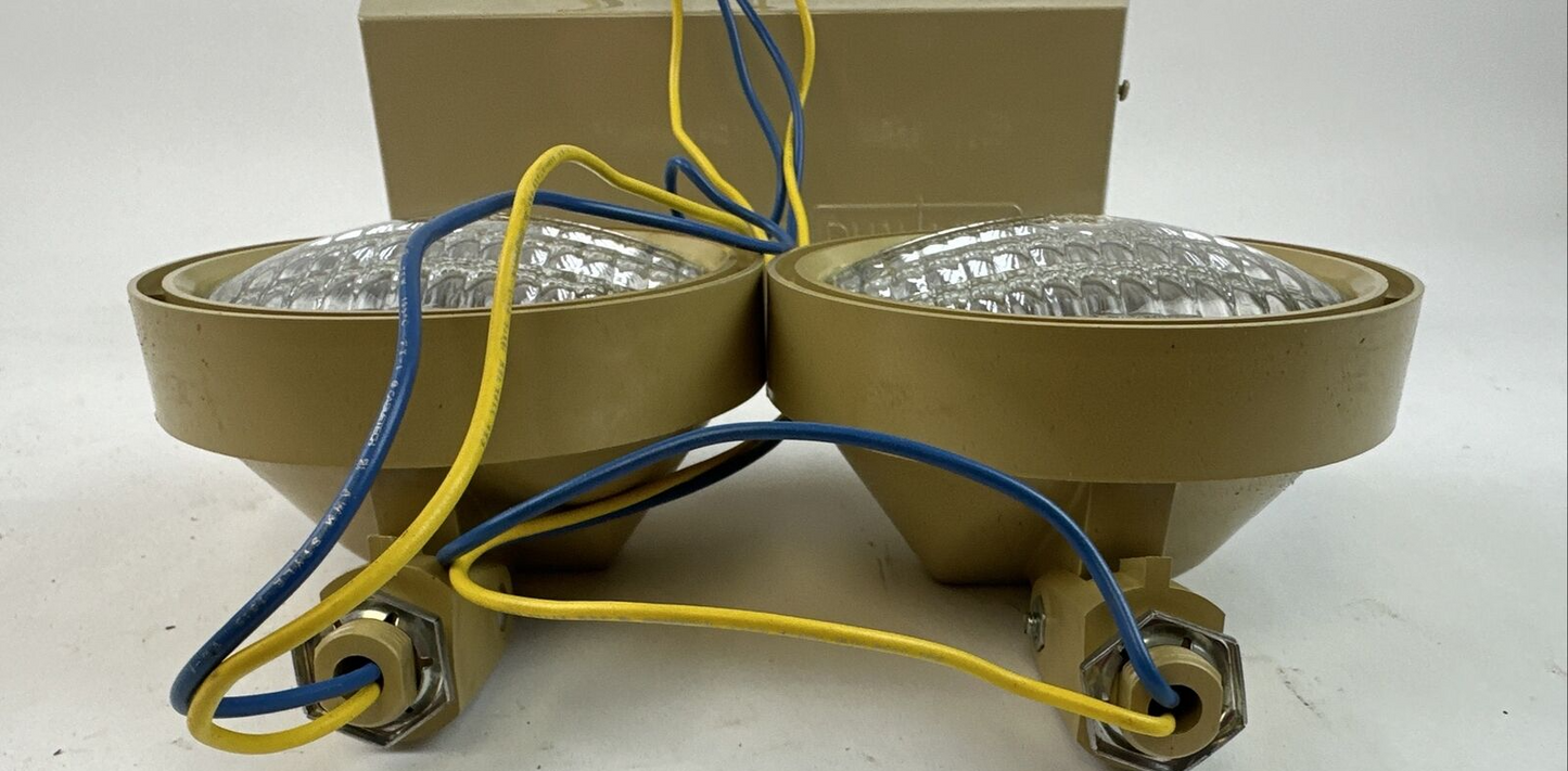 DUAL-LITE ML-2E-NY EMERGENCY LIGHT UNIT OUTPUT 6VDC INPUT 120/277VAC LUMENETTE3