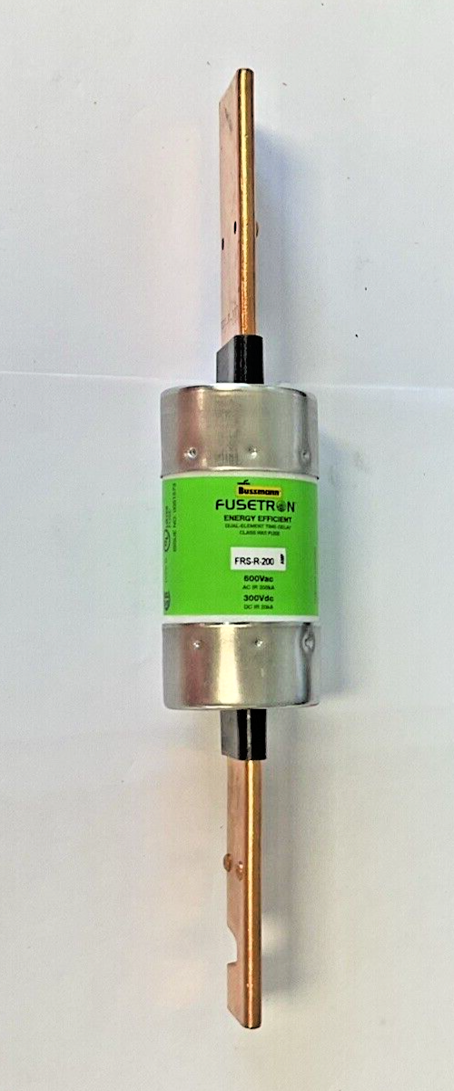 BUSSMANN FRS-R-200 FUSETRON 600VAC 300VDC RK52