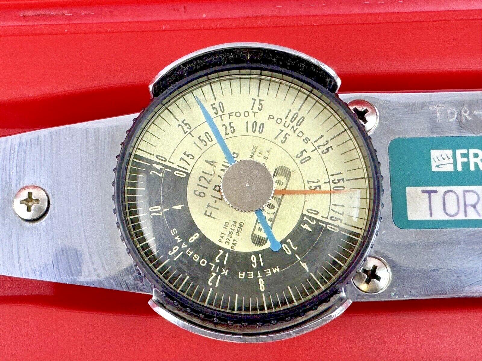 PROTO - 6121A - 35 to 175 ft-lb/5 to 24 m-kg  DIAL TORQUE WRENCH 1/2" DRIVE3