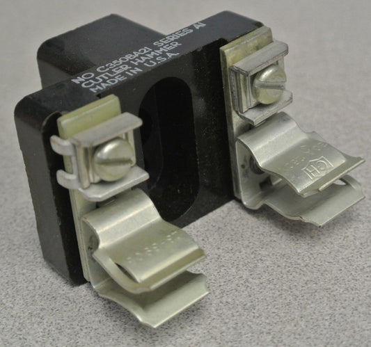 CUTLER-HAMMER C350BA21 FUSE BLOCK / 30A, 250V / 1 POLE / NEW SURPLUS0