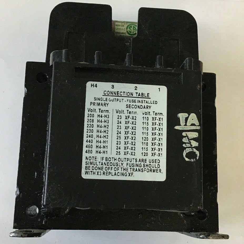 CUTLER HAMMER C0100E5EFB CONTROL TRANSFORMER 100VA 50/60HZ5