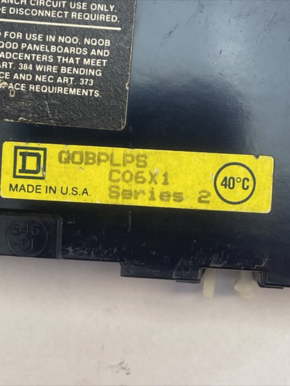 SQUARE D QOBPLPS POWER LINK POWER SUPPLY INPUT 208-240VAC OUTPUT 24VDC 4AMP7