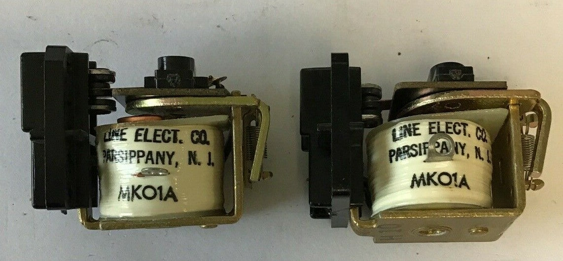LINE ELECTRIC MKO1A RELAY 24VAC (MK-1037)***LOTOF2***1