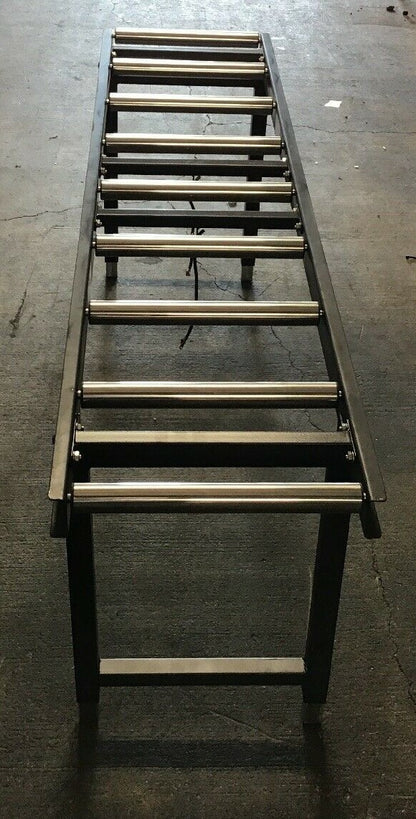 Dayton 2XUV3 Roller Conveyor Support Table, 500 Lb Cap 65.5" LONG, 15.5" WIDE.2