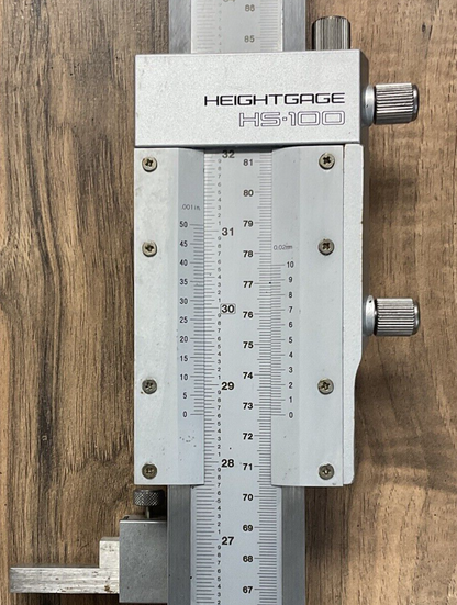 MITUTOYO 514-109 VERNIER HEIGHT GAUGE HS-40"4