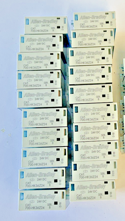 ALLEN BRADLEY 700-HK36Z24 RELAY 24VDC SER.B 16A 277VAC 30VDC ***LOTOF20***0