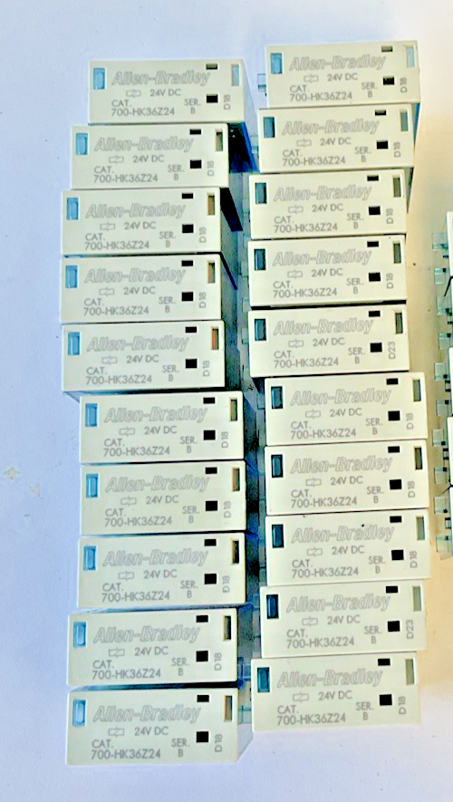 ALLEN BRADLEY 700-HK36Z24 RELAY 24VDC SER.B 16A 277VAC 30VDC ***LOTOF20***0